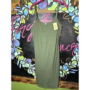 Popilush Shapewear Bodycon Dress, Green, 4XL